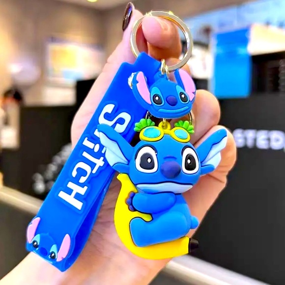 Stitch bag charm/ key chain - Picture 2 of 5